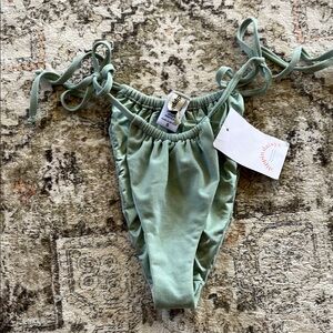 Dippin Daisy’s Green Sparkle Bikini Bottom